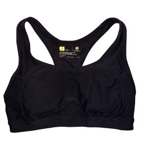 Xersion Black Sports Bra (S)
